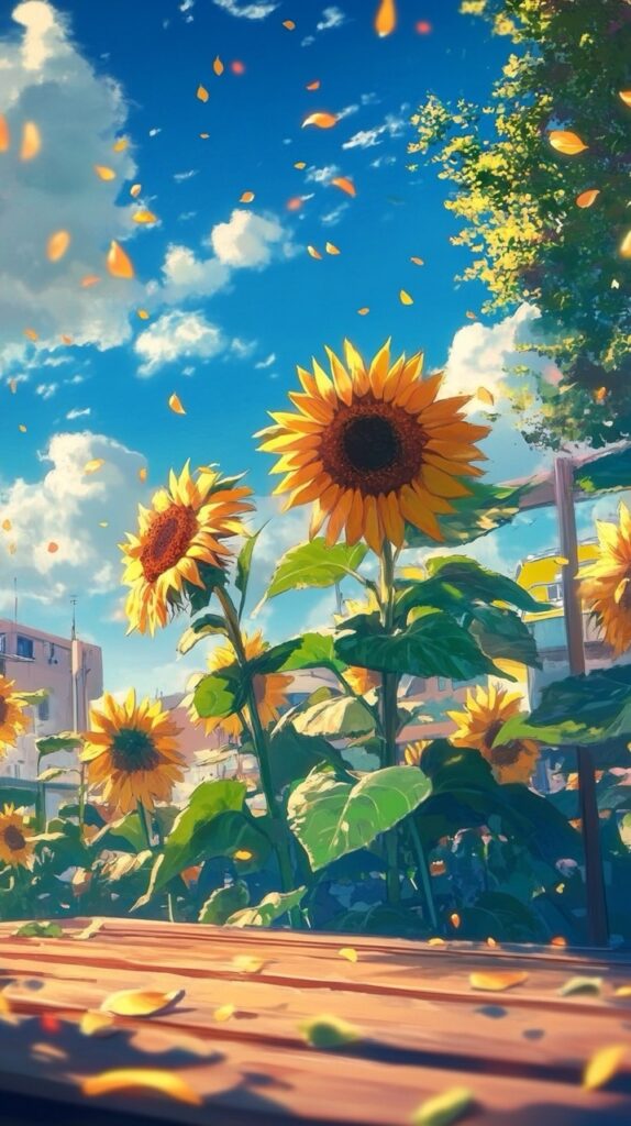 해바라기 배경화면으로 금전운을 높이는 7가지 방법 6 해바라기 배경화면