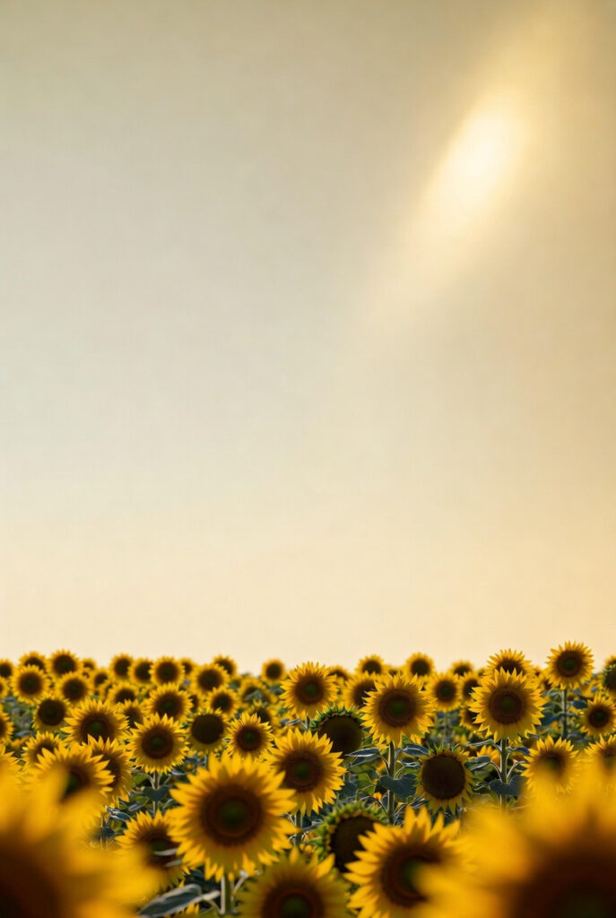 해바라기 밭 배경화면 