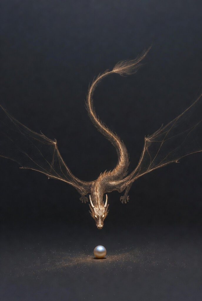 돈을 부르는 용과 여의주