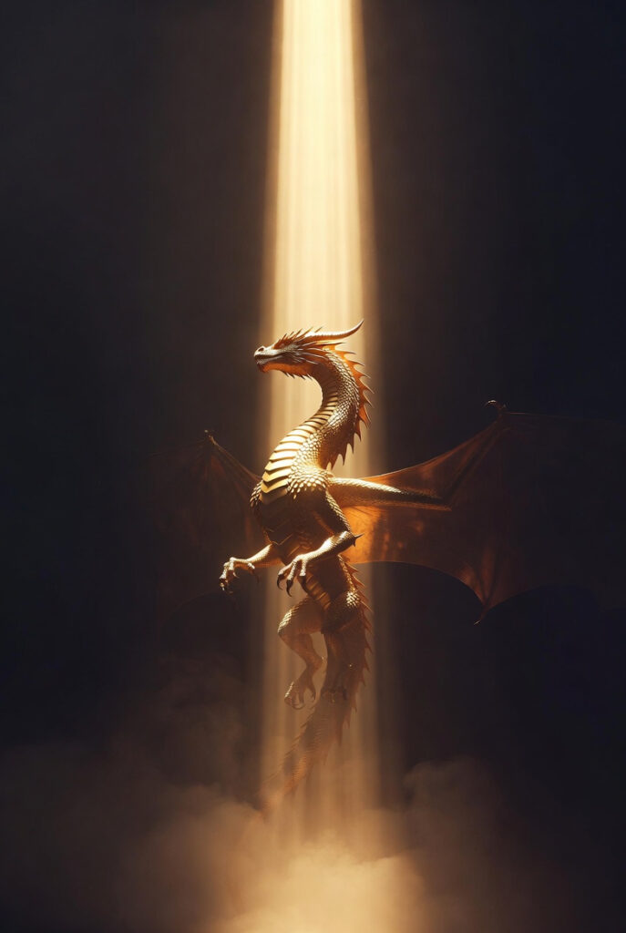 돈을 부르는 승천하는 용