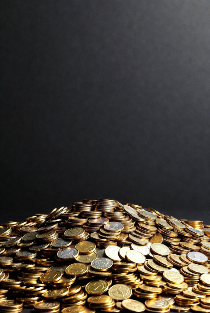 재물운이 올라가는 황금동전 핸드폰배경화면 5가지 봄맞이 설정법 4 재물운 올라가는 황금동전