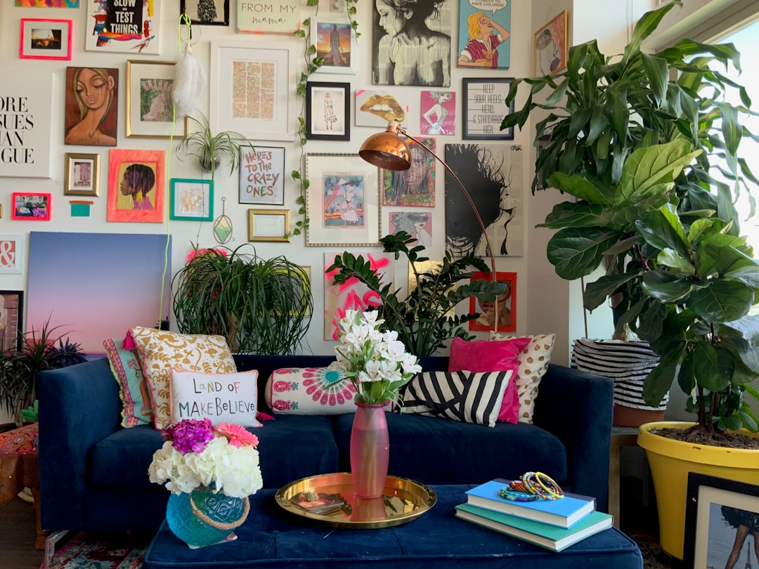 living room wall art gallery
