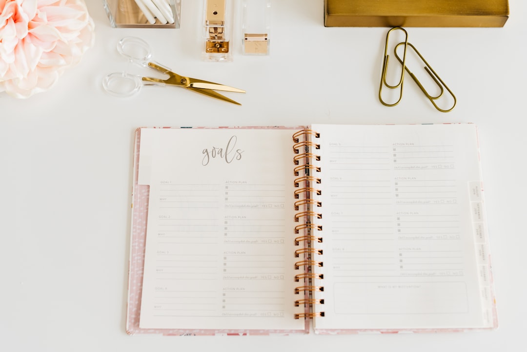 notebook pen budget planning