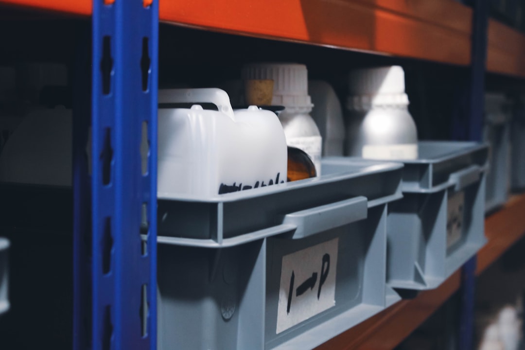 organized storage shelf tidy