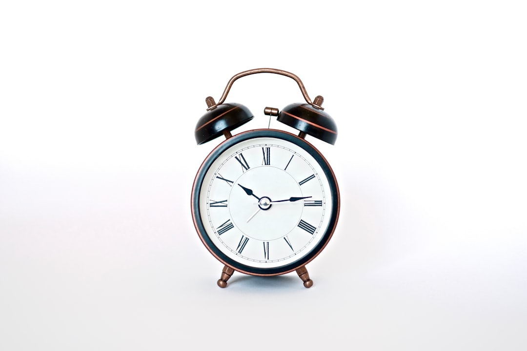 morning routine alarm clock