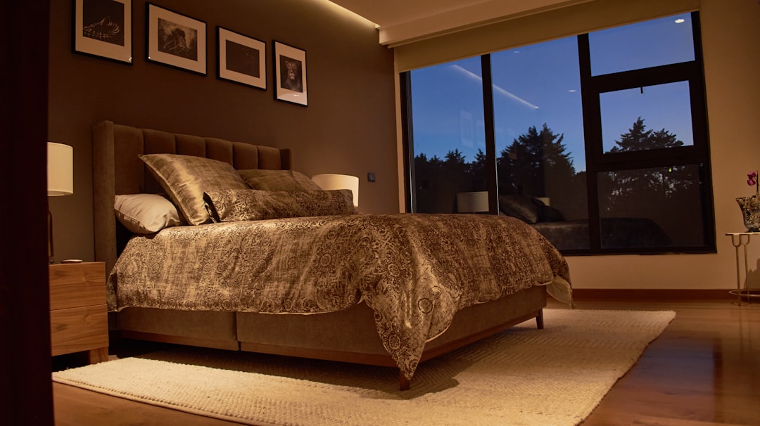 peaceful bedroom nighttime routine