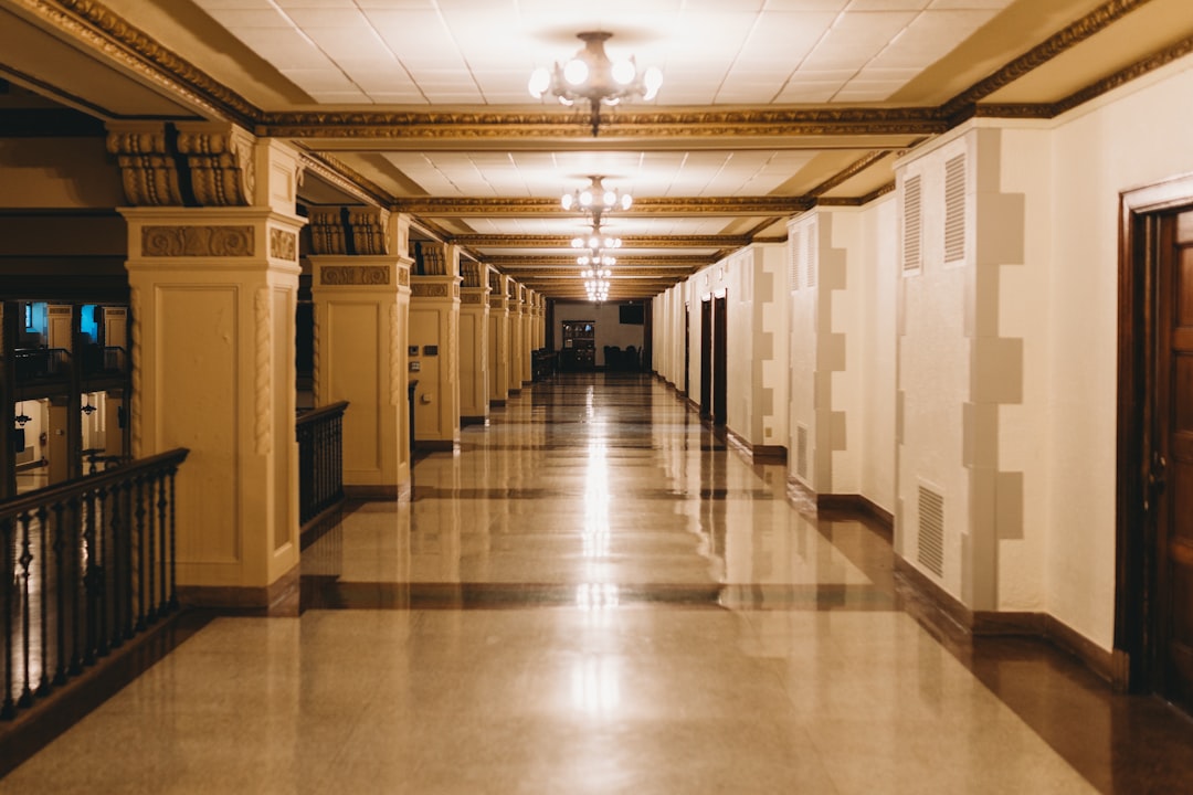 clean entrance floor hallway